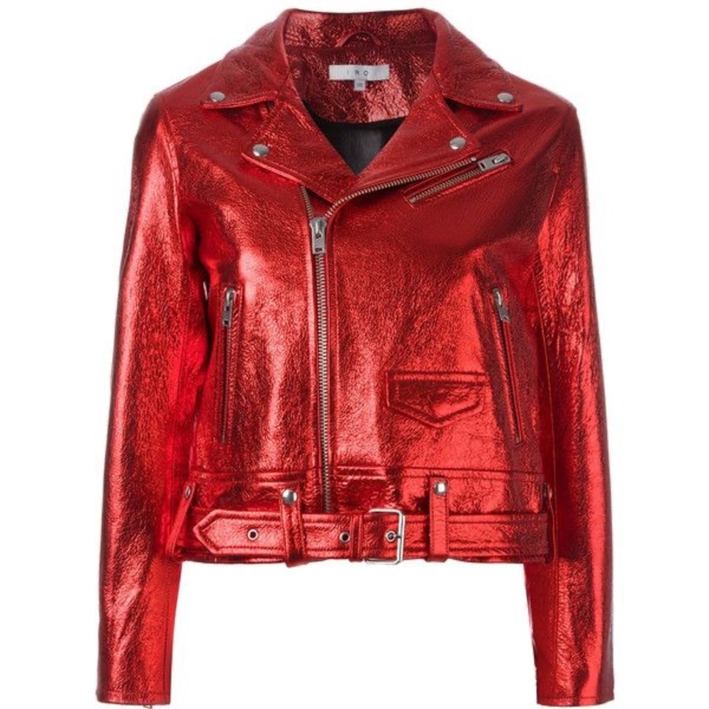 Iro leather biker jacket. Excellent condition. Size small